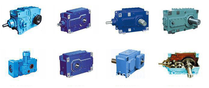 Helical Gearbox Pv Series Same Design  Hb Series Bucket Elevator Gearbox for Ball Mill