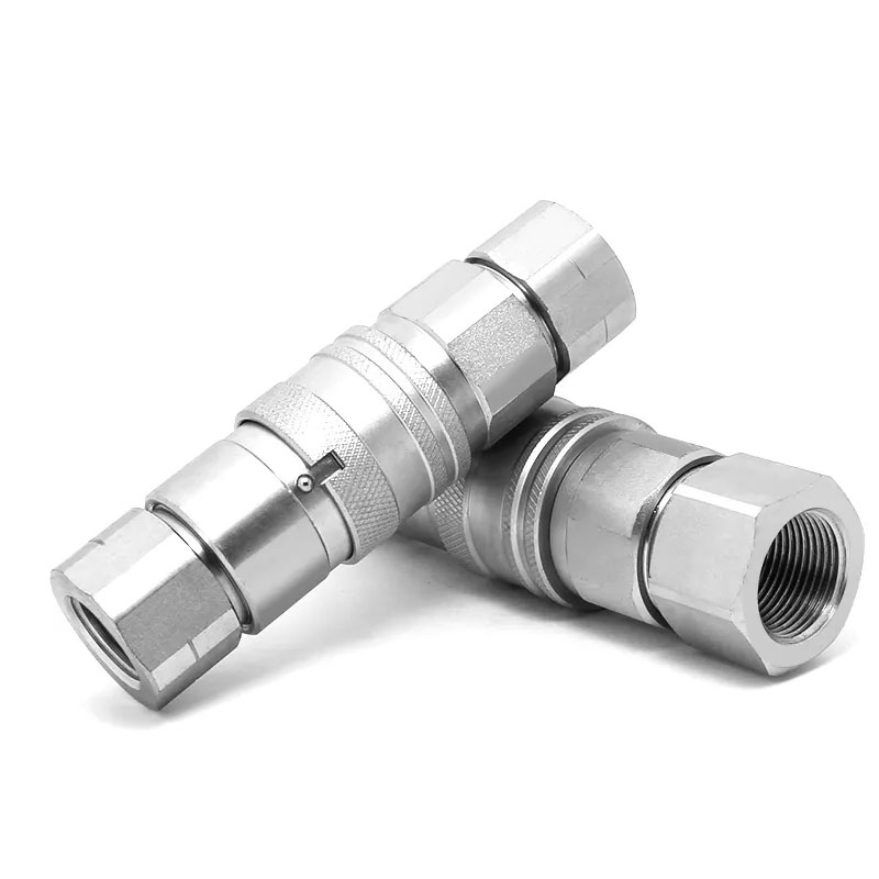 Non-Valve Series 1/4 Size BSP/NPT Thread Hand Plate Hydraulic Pressure Coupling Interchange for Hansen High Pressure Washer