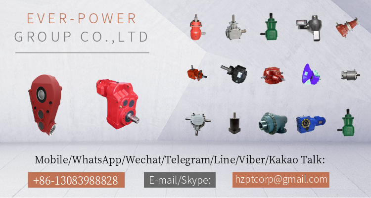 TYPE RV-010 Agricultural Machinery parts 90 degree right angel reducer gear motor bevel pto Gearbox for farm tractor