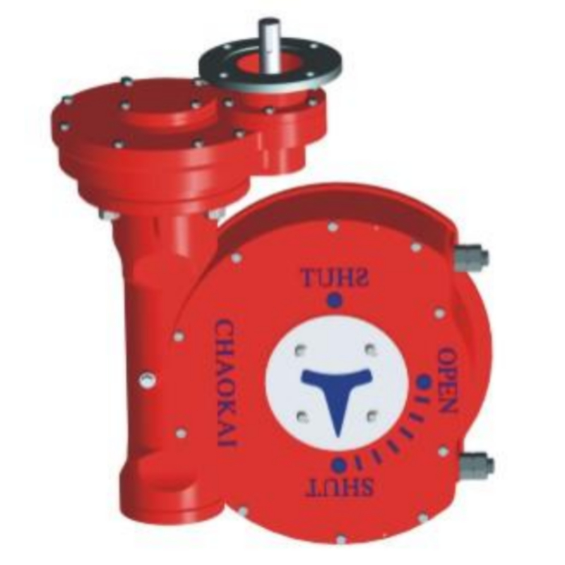 One or Multi Step Wafer Butterfly Hand Wheel Electric Hydraulic Worm Gear Unit Ball  Plug Valve Operator Actuator Gearbox