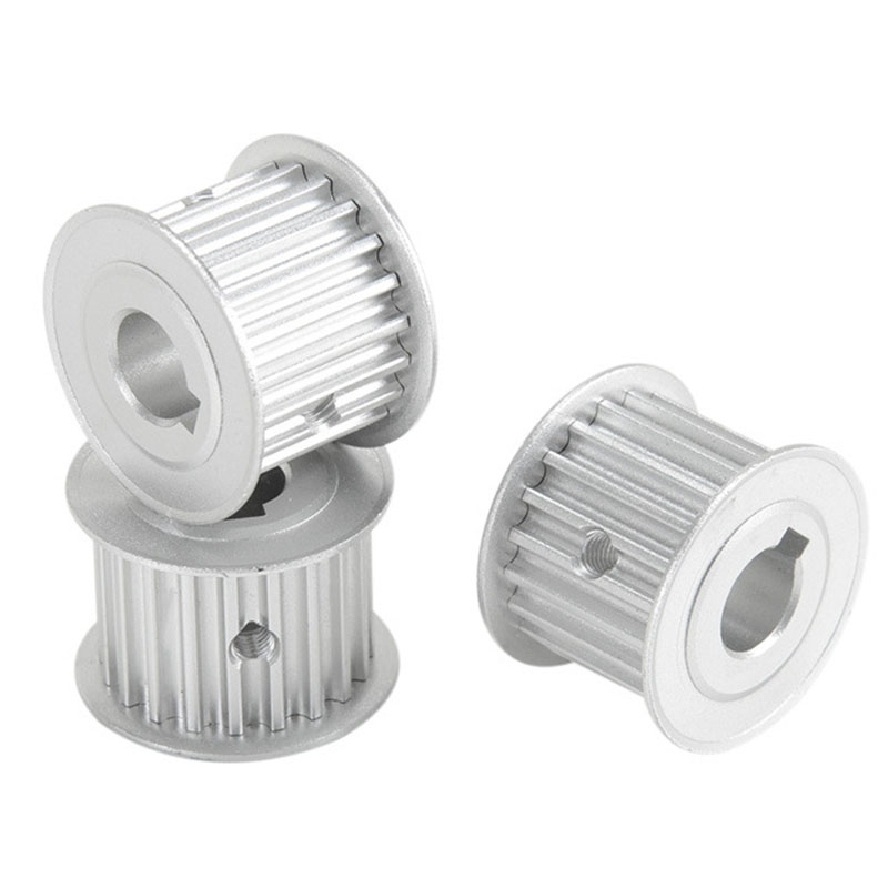 Custom Aluminum Cogged Pulley And Belt