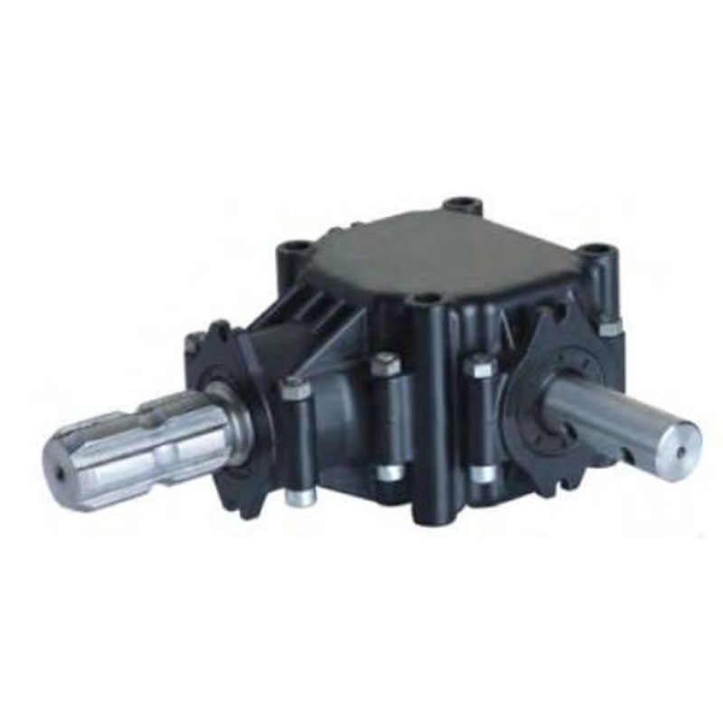 90 Degree Big Scale Transmission Gearbox With Three Gear Shaft Spiral Bevel for Rotavator