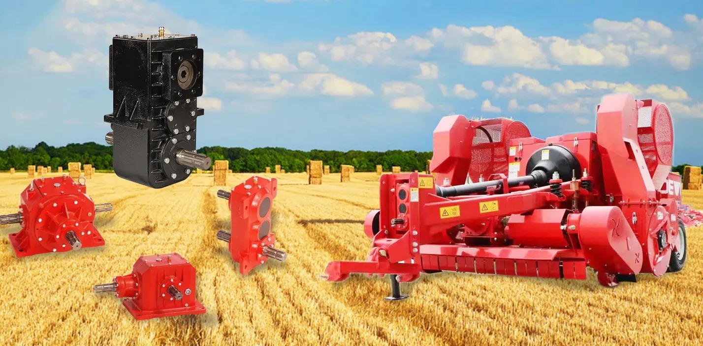 Fully Automatic Round Square Balers Gearbox For Agricultural Machine Square Balers Hay Rakes Round Straw Balers