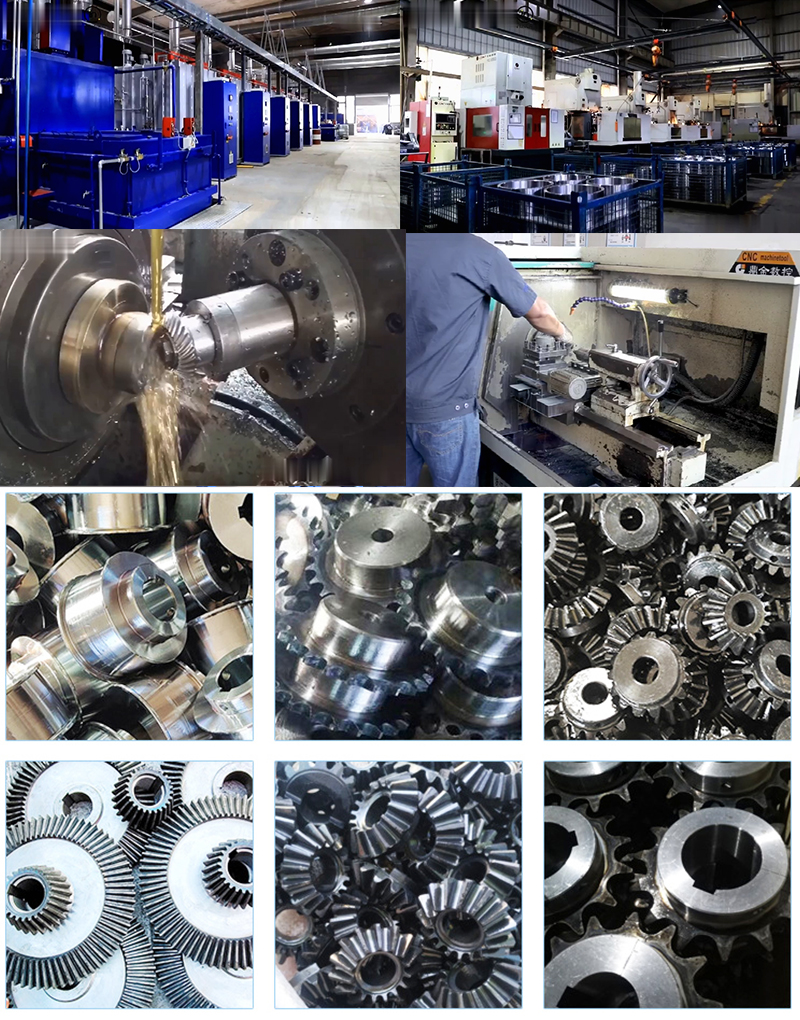 Type a or B Teeth Heat Treated Roller Chain Sprockets and Platewheel