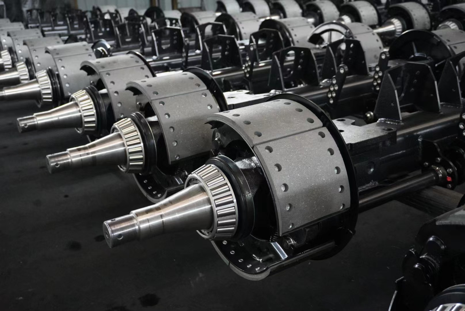 Heavy Duty Series Trailer Axle Tandem Bogie for Semi Trailer FDX24F10.0 FDX28F10.0 FDX32F10.0