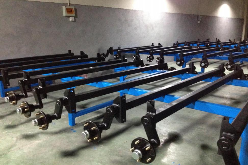 Heavy Duty Series Trailer Axle Drop Axle For Sale FA8P10 FA8P10A for Semi Trailer