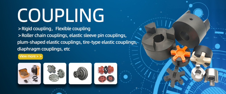 Kc Series Power Transmission Steel Casting Industrial Double Strand Flexible Shaft Sprocket Roller Chain Coupling