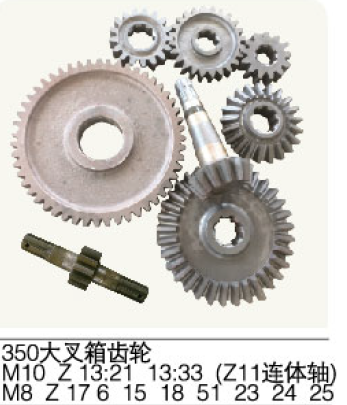 Customized High Quality Chain Wheel Gears for 350 Large Fork Box Gears Rotary Tillage Stubble Machine for Sale