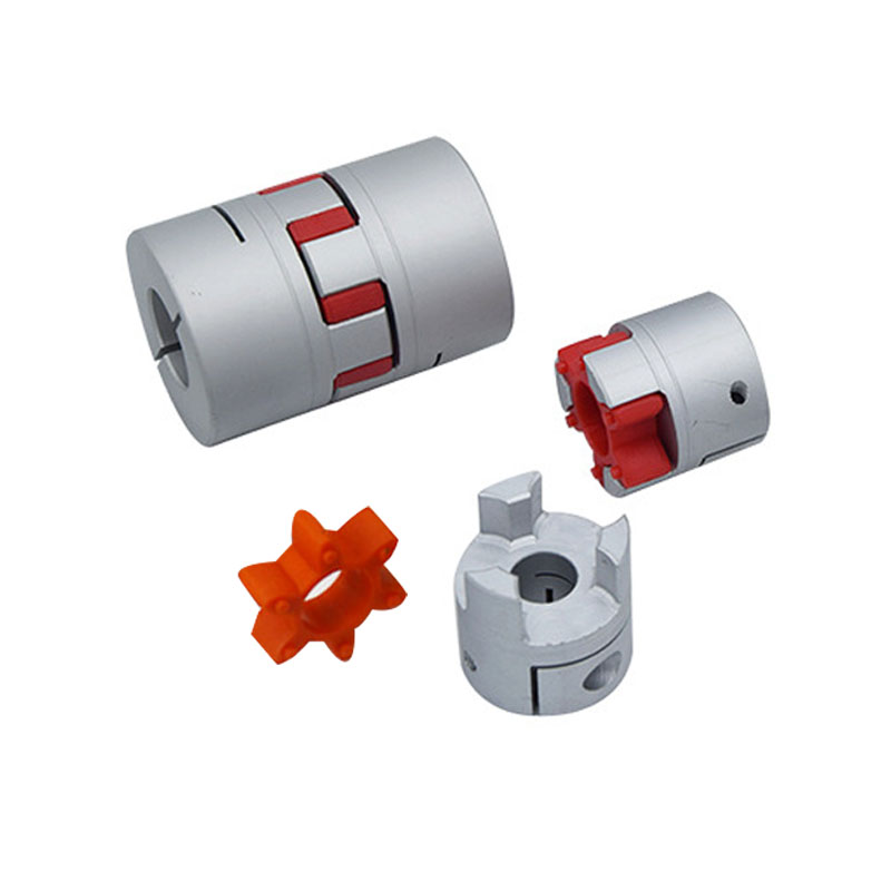 JT1-25 Aluminum Alloy Flexible Shaft Coupling with Setscrew Bore