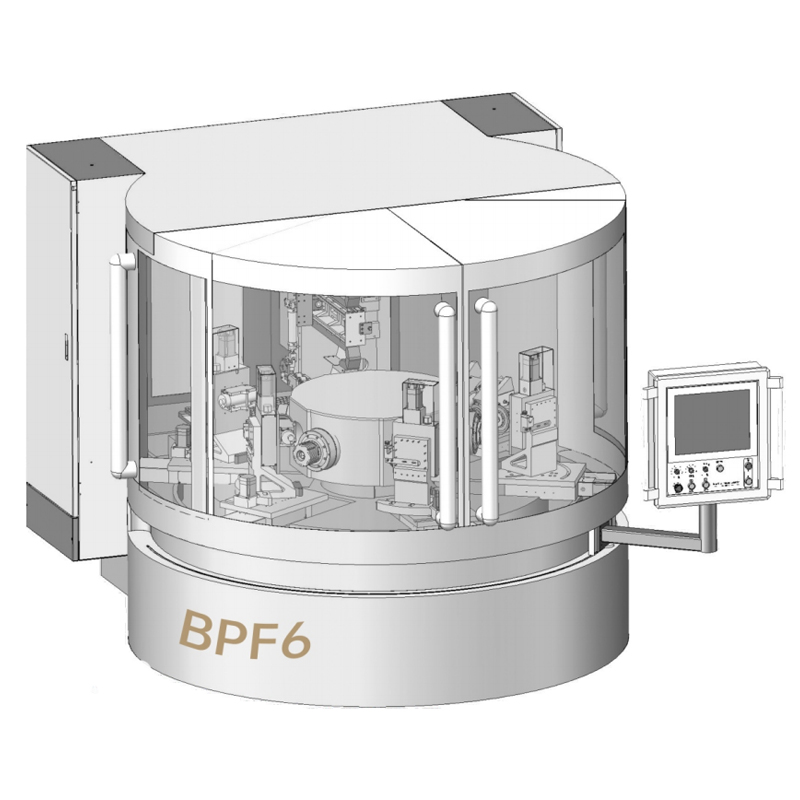 BPF4 F6 6 Transfer Station 5 Axis CNC Machine Tool Lathe Machining Center Grinder for Metal Cutter