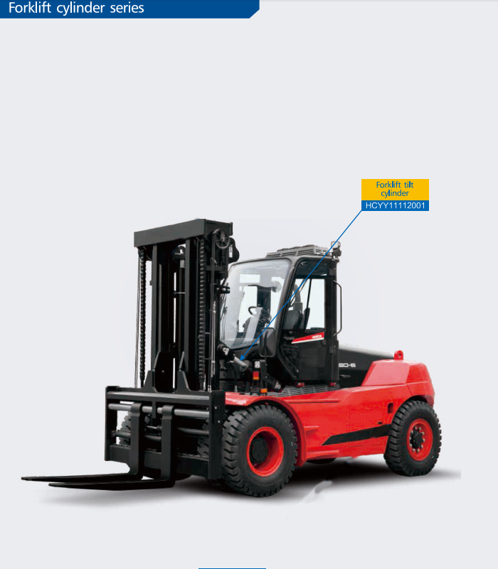 HCYY11112001 Good Quality Professional Factory 12kg Forklift Tilt Hydraulic Cylinder for Forklift