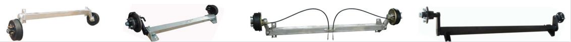 EPT 1500kg Torsion Axle Without Brake For Led Display Transportation Trailer