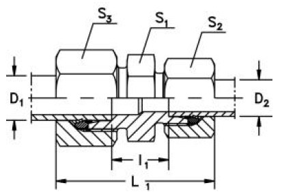 Special Design Widely Used Hydraulic Cylinder Parts Straight Reducer-GR Hydraulic Fitting For Sale