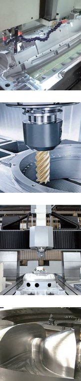 SP1020 Double Column Machining Center CNC Lathe With FANUC/SIEMENS/MITSUBISHI  CNC Control
