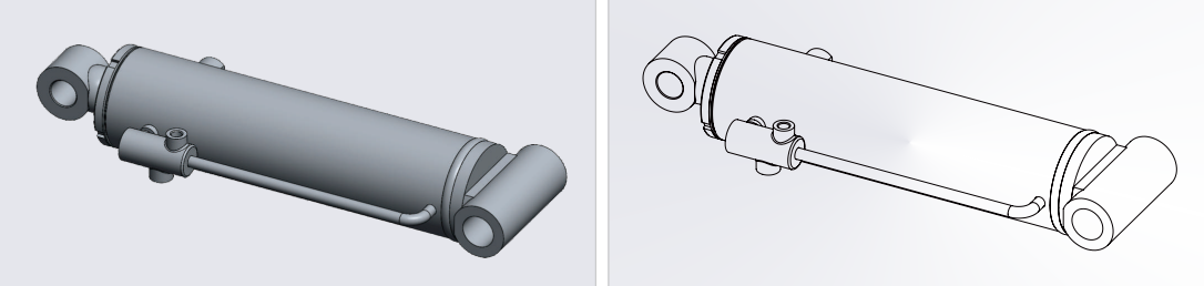HCYY11112029 Wholesale Prices Professional Factory 26kg Forklift Accessories Hydraulic Cylinder for Sale