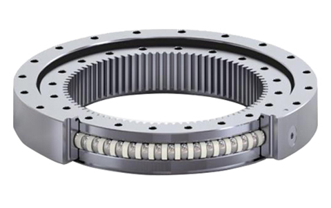 Construction Excavator Crane Roller Swing Gear Slew Drive Slewing Ring Bearing for Solar Tracker Mining Metalworking Industry