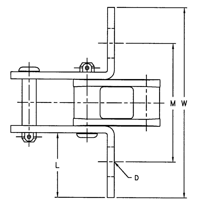 C55-F16 C55-F30 C188-F20  C Type Combination Chain With F16 F20 F30 Attachment