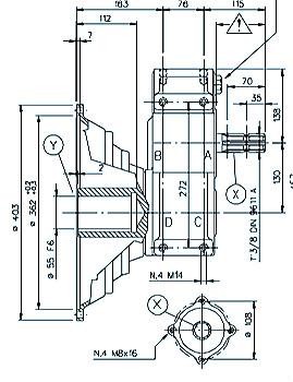 Agricultural Tractor Powered Generator drilling conveyor Pto Gearboxes