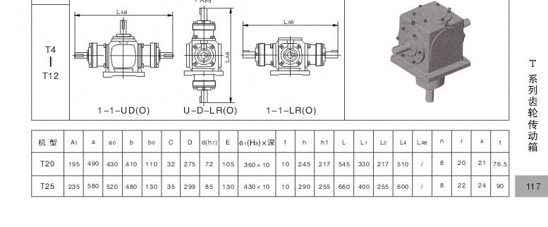 Right angle spiral bevel gearbox