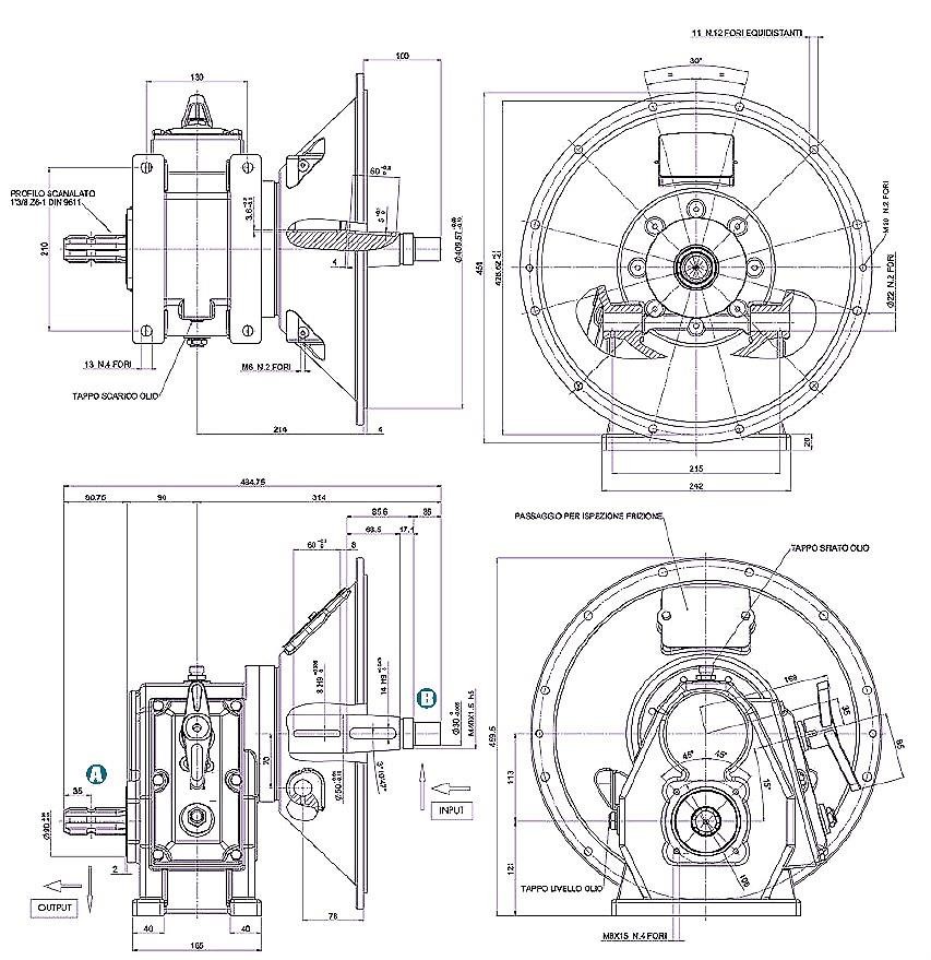 Gearbox for Lagoon Pumps