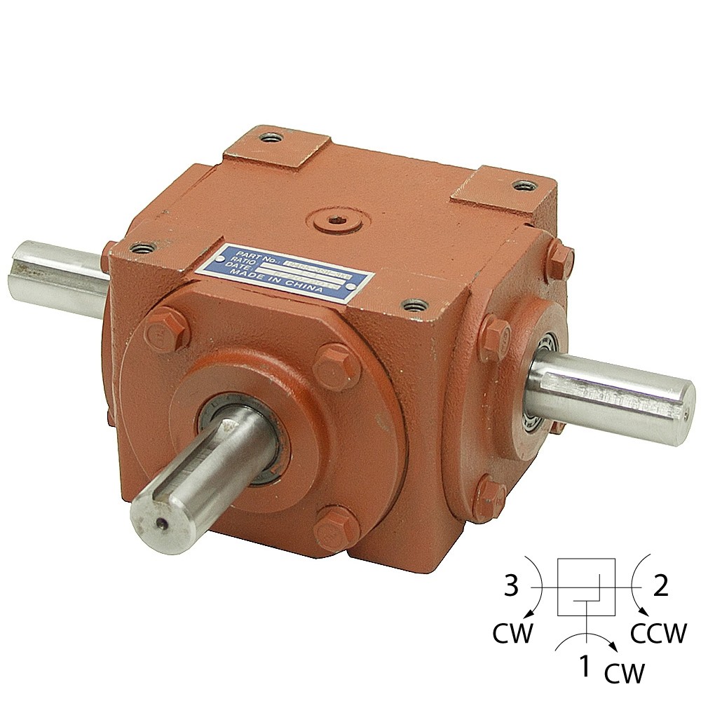 Tractor gearboxes for PTO drive shaft, agricultural machines 540 rpm input, China manufacturer OEM / ODM