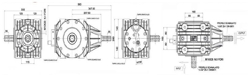 Hay Choppers Gearboxes