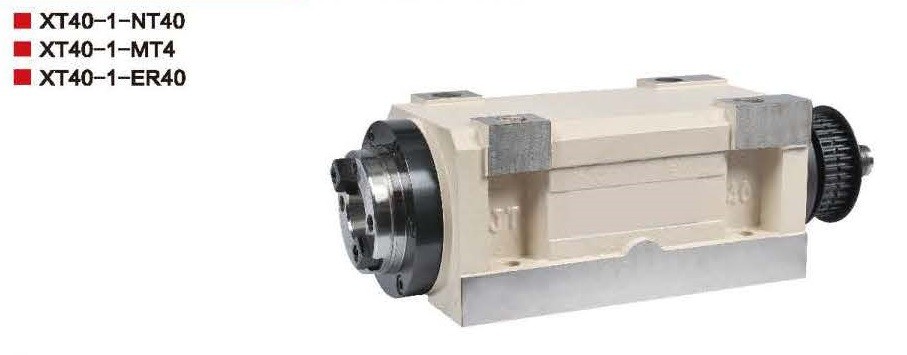 Boring and milling head unit, XT40-1 model with NT40/MT4/ER40 spindle, China manufacturer OEM / ODM