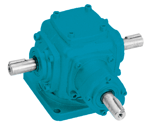 Right angle spiral bevel gearbox