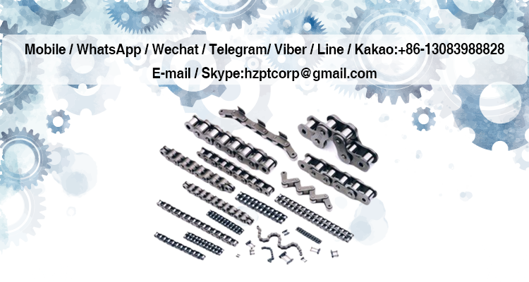 China Industrial Agricultural Machinery Stainless Steel Timing Double Pitch Conveyor Transmission Attachment Roller Chain