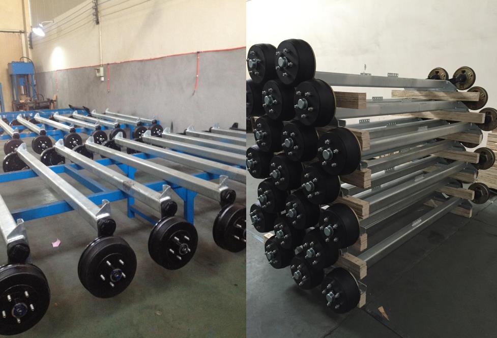 EPT 1500kg Torsion Axle Without Brake For Led Display Transportation Trailer