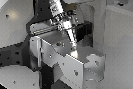 High Precision Big Diameter Hollow square Tube Cutting Machine 6000w Three-chuck Laser Pipe Cutting Machine