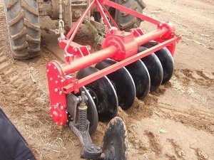Farm tractor mounted 1LYQ-320 one-way disc plow/disc plough
