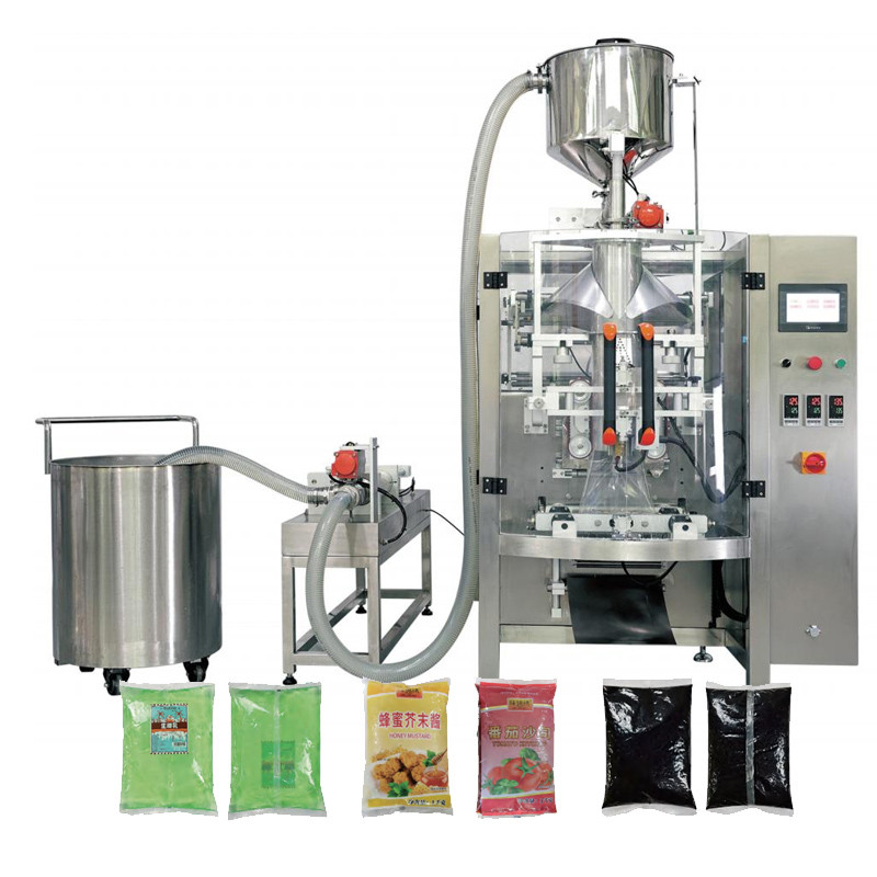 Big Volume Bag Liquid Packing Machine for Tomato Sauce Beef Sauce