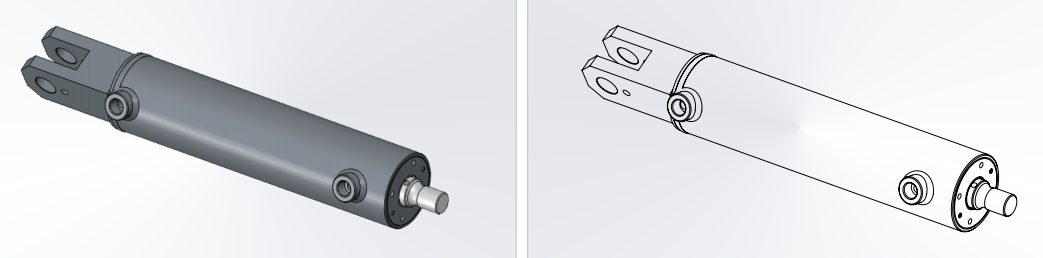 HCYY1112018 Wholesale Prices Professional Factory 12.5kg Forklift Accessories Hydraulic Cylinder for Sale