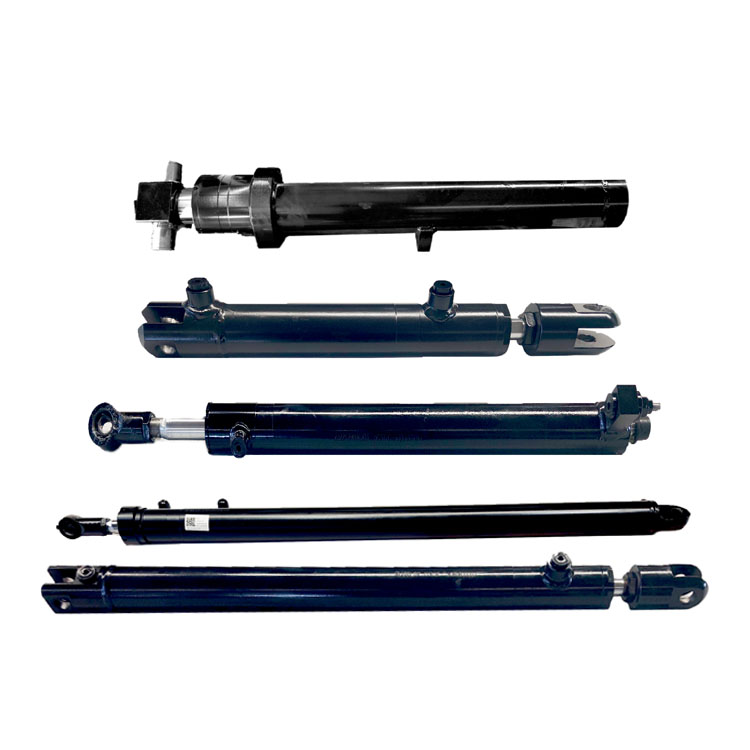 RAYDAFON Custom Made Hydraulic Cylinder for Industrial Vehicle/forklift Lift Tilt Extension Single Double Acting Hydraulic Cylinder