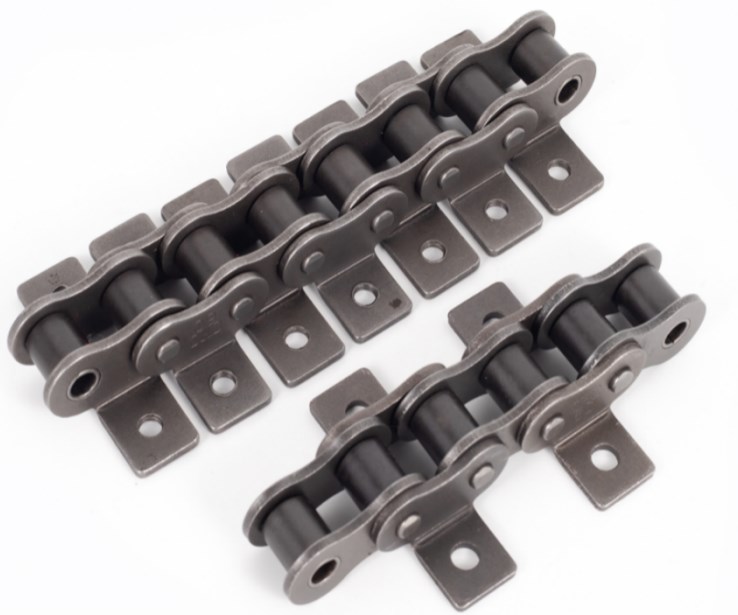 High Precision 10A  Industrial Roller  Chain With A1/L2 Attachments