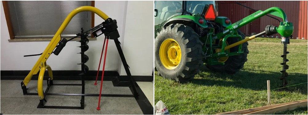 6 Inch Heavy Duty Post Hole Auger for Post Hole Digger