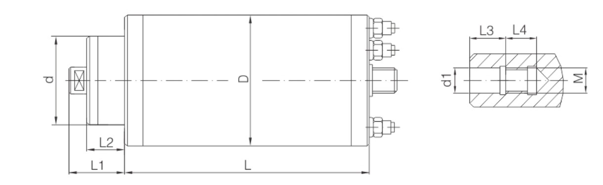 Guaranteed Quality Proper Price Grinding Electric Spindle Motor for Grinding Spindle