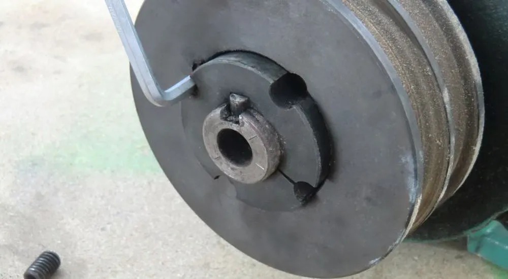 American Standard 8V Series Cast Iron Ten-Groove Pulley Sheaves With Split Taper Bushings