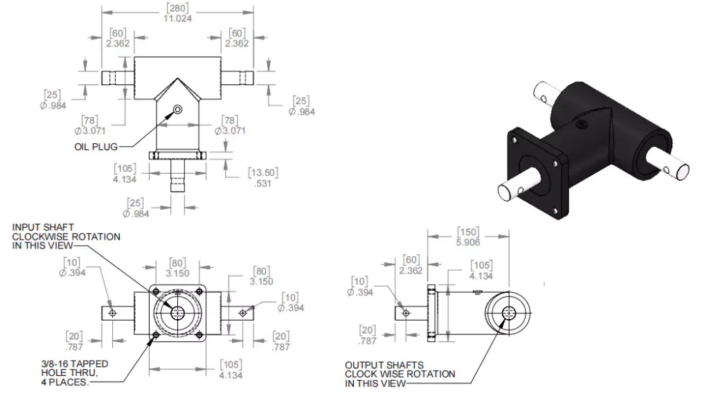 Stabilizer Parking Support Gear Reducer Gearbox for RV and Camper Trailer Bracket Trucking Transportation Maintain Balance