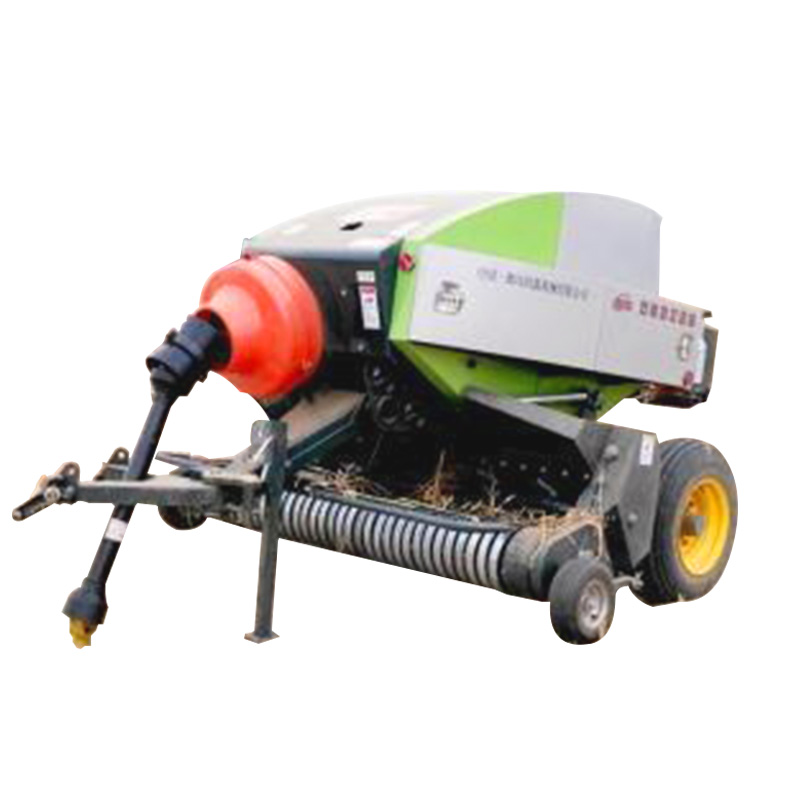 Agricultural Farm Animal Feed Wrap Tractor Pto 540 rpm In-line Pine Straw Mini Square Hay Baler For Sale