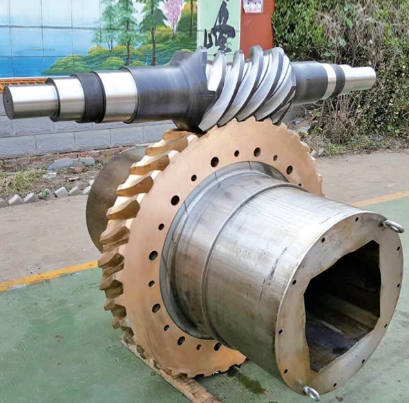 Special  Double Enveloping Worm Gear Box Speed Reducer Gearbox for Steel Mill Plants