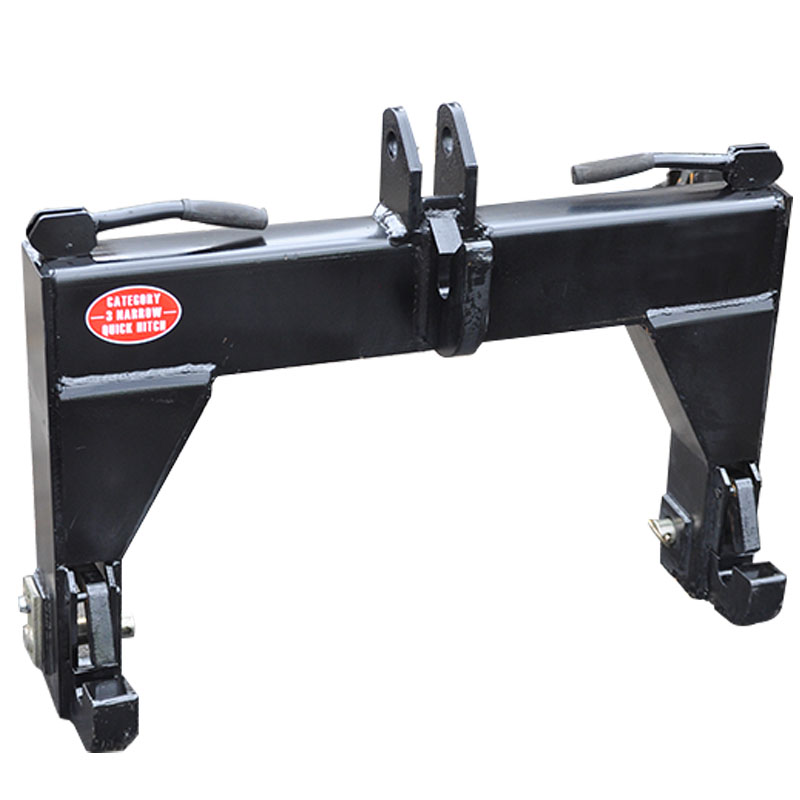 Agri Adjustable Category CAT 1 2 3 3-pt Tractor Quick Attach 3 Point Quick Hitch for Kubota With Adapter