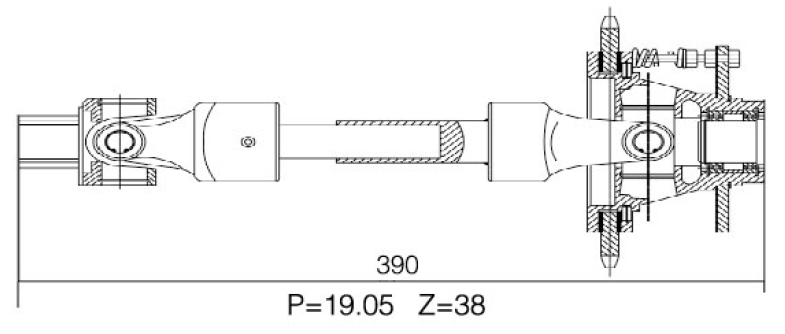 PTO Shaft Parts ED.G Series Chain Wheel Clutch for Agricultural Machines with Customer Choice Friction Disc