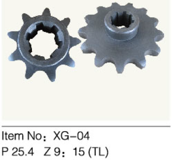 XG-04 Customized High Quality Chain Wheel Gears for Rotary Tillage Stubble Machine for Sale