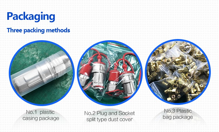 Non-Valve Series 1/4 Size BSP/NPT Thread Hand Plate Hydraulic Pressure Coupling Interchange for Hansen High Pressure Washer