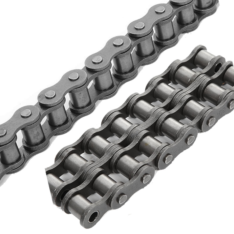 11 Tooth Roller Sprocket Chain with Keyway in steel and stainless steel