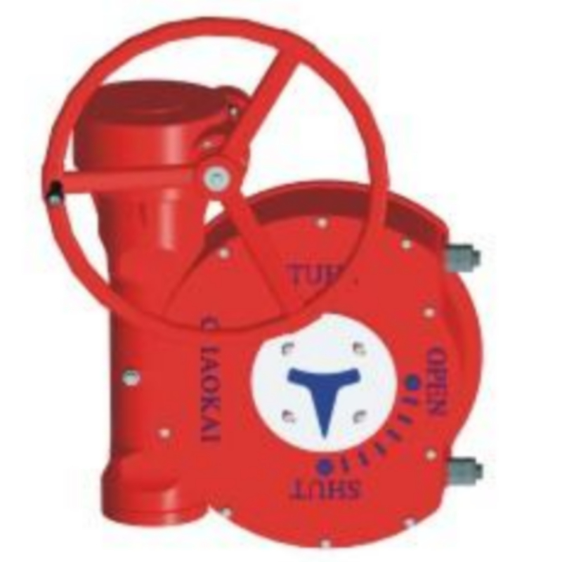 One or Multi Step Wafer Butterfly Hand Wheel Electric Hydraulic Worm Gear Unit Ball  Plug Valve Operator Actuator Gearbox