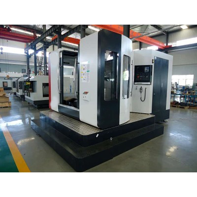 CNC Lathe Horizontal Machining Center Cutting Metal Working Machine With Semi-Closed Loop Control One Pallet