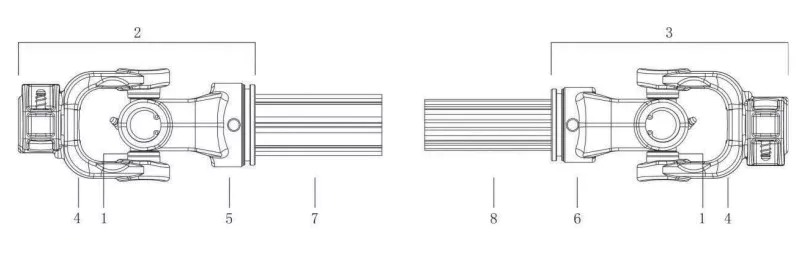Competitive Price Triangular End Yoke for PTO Shaft